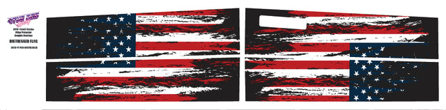 2015-2025 Ford F-Series Truck | 4 Piece | Fight Distressed | Pillar Protector/Overlay Kit