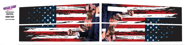 2015-2025 Ford F-Series Truck | 4 Piece | Fight Distressed | Pillar Protector/Overlay Kit