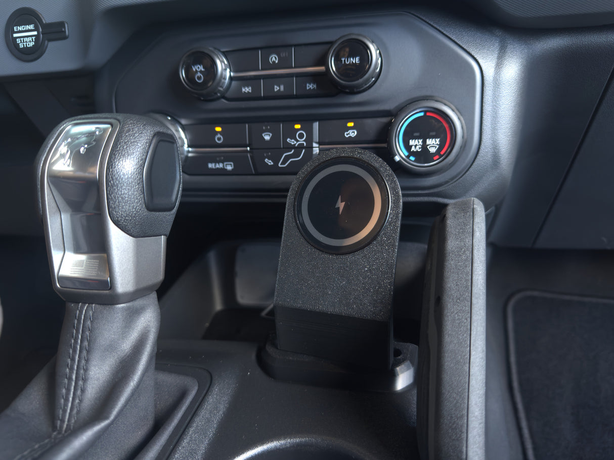 2021+ Ford Bronco Mag Safe Wireless Charging Mount (Charger INCLUDED)