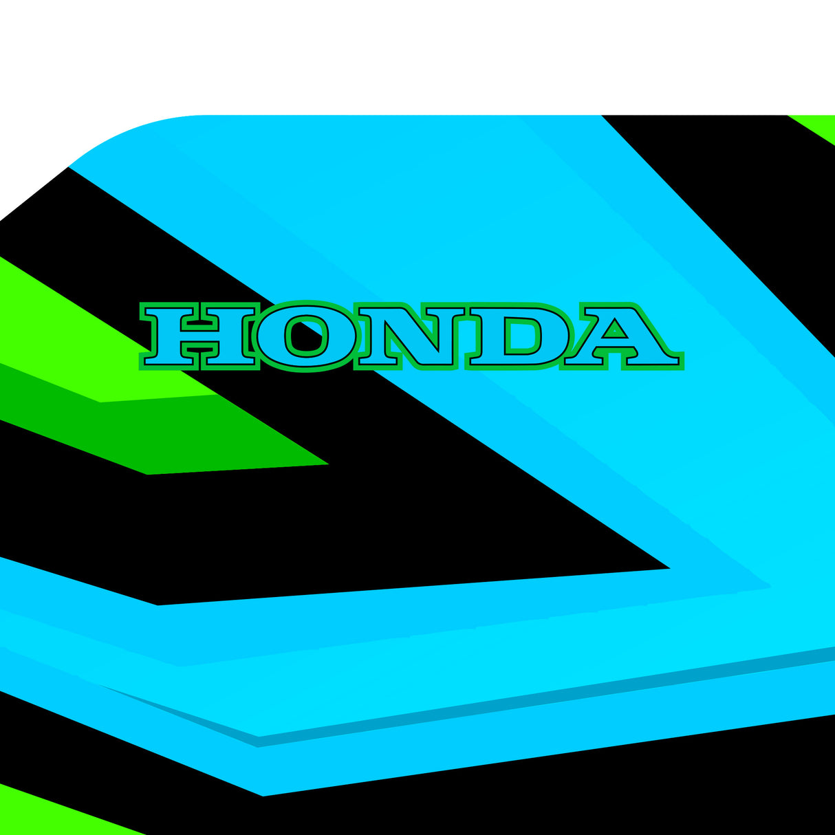 Honda Motocompacto Skin | Graphic Overlay | Style 19-0