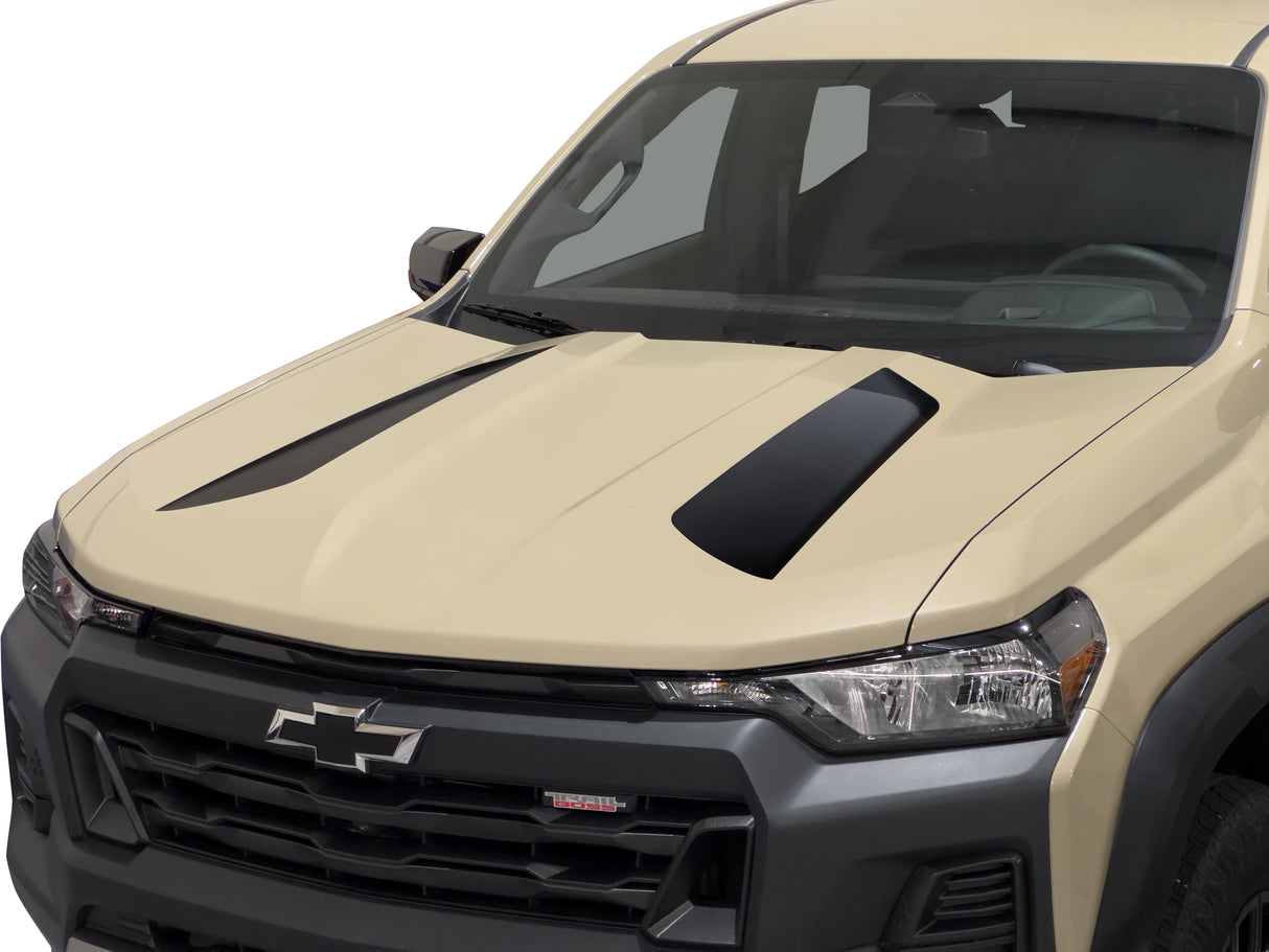 2023-26 Chevrolet Colorado | Hood Recess Decals | Many Styles/Colors Available