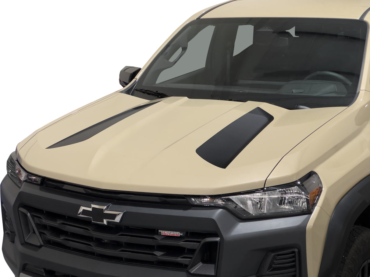 2023-26 Chevrolet Colorado | Hood Recess Decals | Many Styles/Colors Available