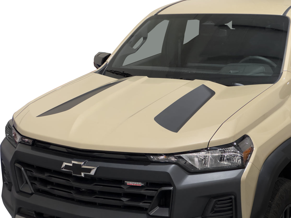 2023-26 Chevrolet Colorado | Hood Recess Decals | Many Styles/Colors Available