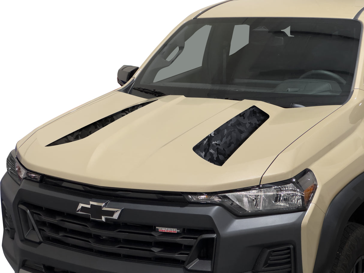 2023-26 Chevrolet Colorado | Hood Recess Decals | Many Styles/Colors Available