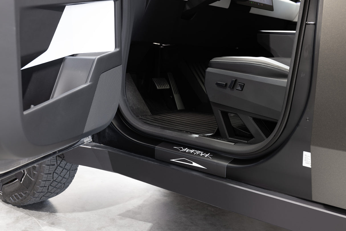 2024+ Tesla Cybertruck |  Jamb Protectors (4 Piece) | Graphic Overlay  | Many Styles/Colors Available