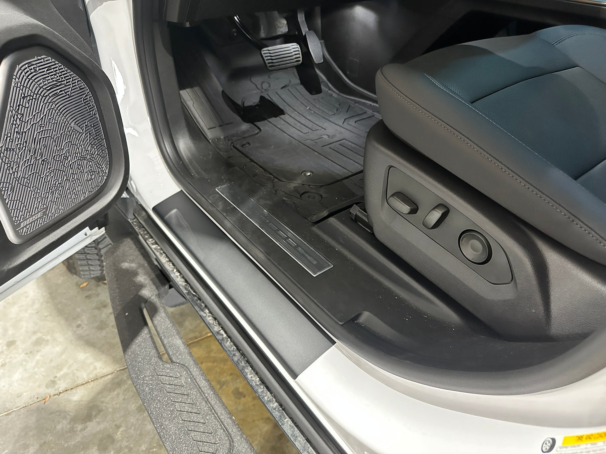 2023+ Hummer EV | Door Sill Protectors | 4 Piece (Multiple Designs)
