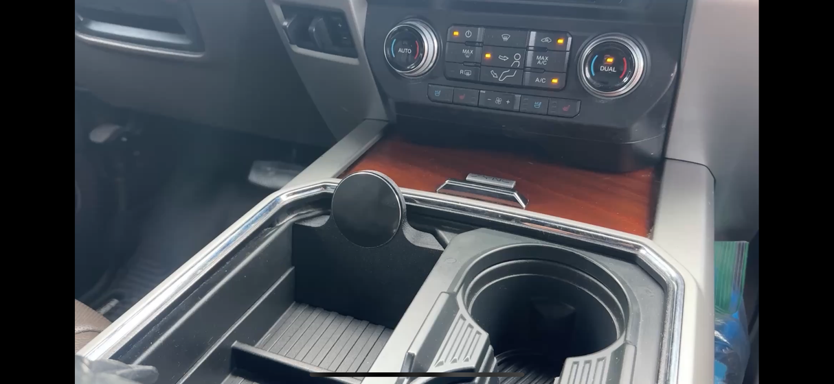 2017-2022 Ford Super Duty Mag Safe Wireless "Low Pro" Removable Charging Mount (Charger INCLUDED)