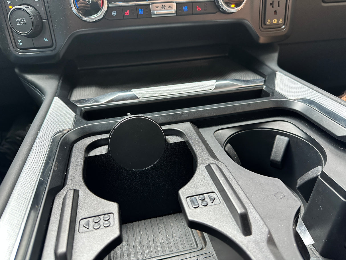 2023+ Ford Super Duty Mag Safe Wireless "Low Pro" Removable Charging Mount (Charger INCLUDED)