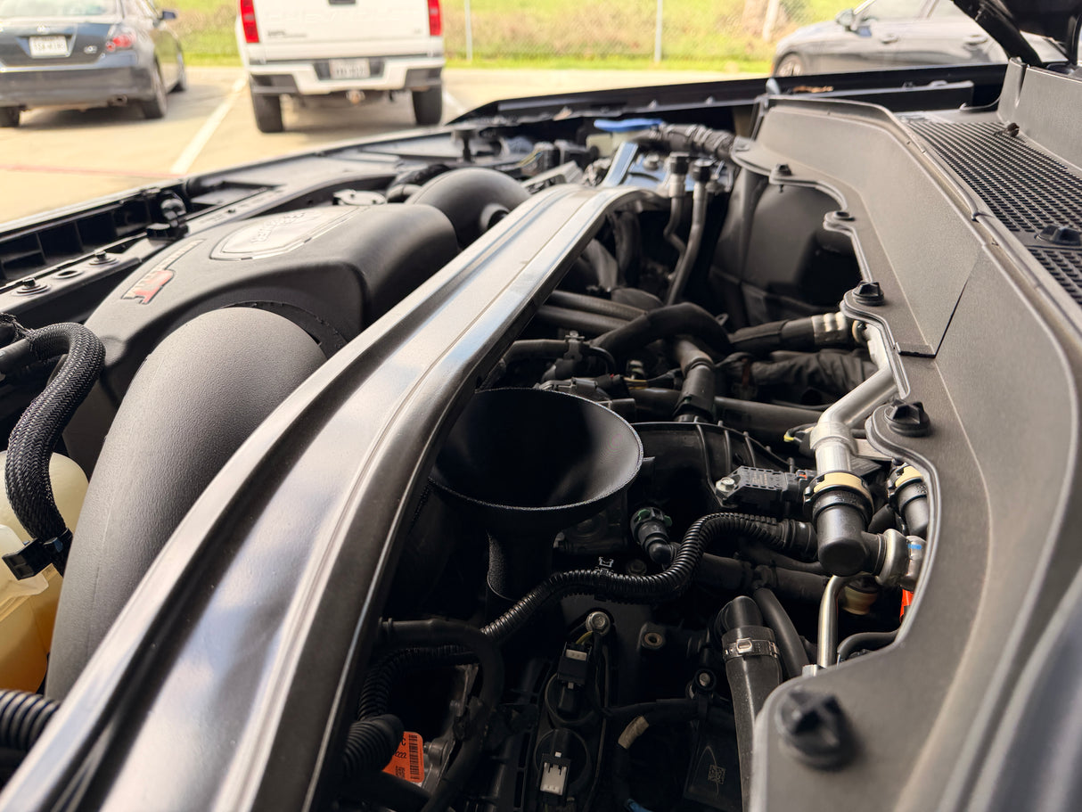 2020+ Explorer vented & threaded oil fill funnel