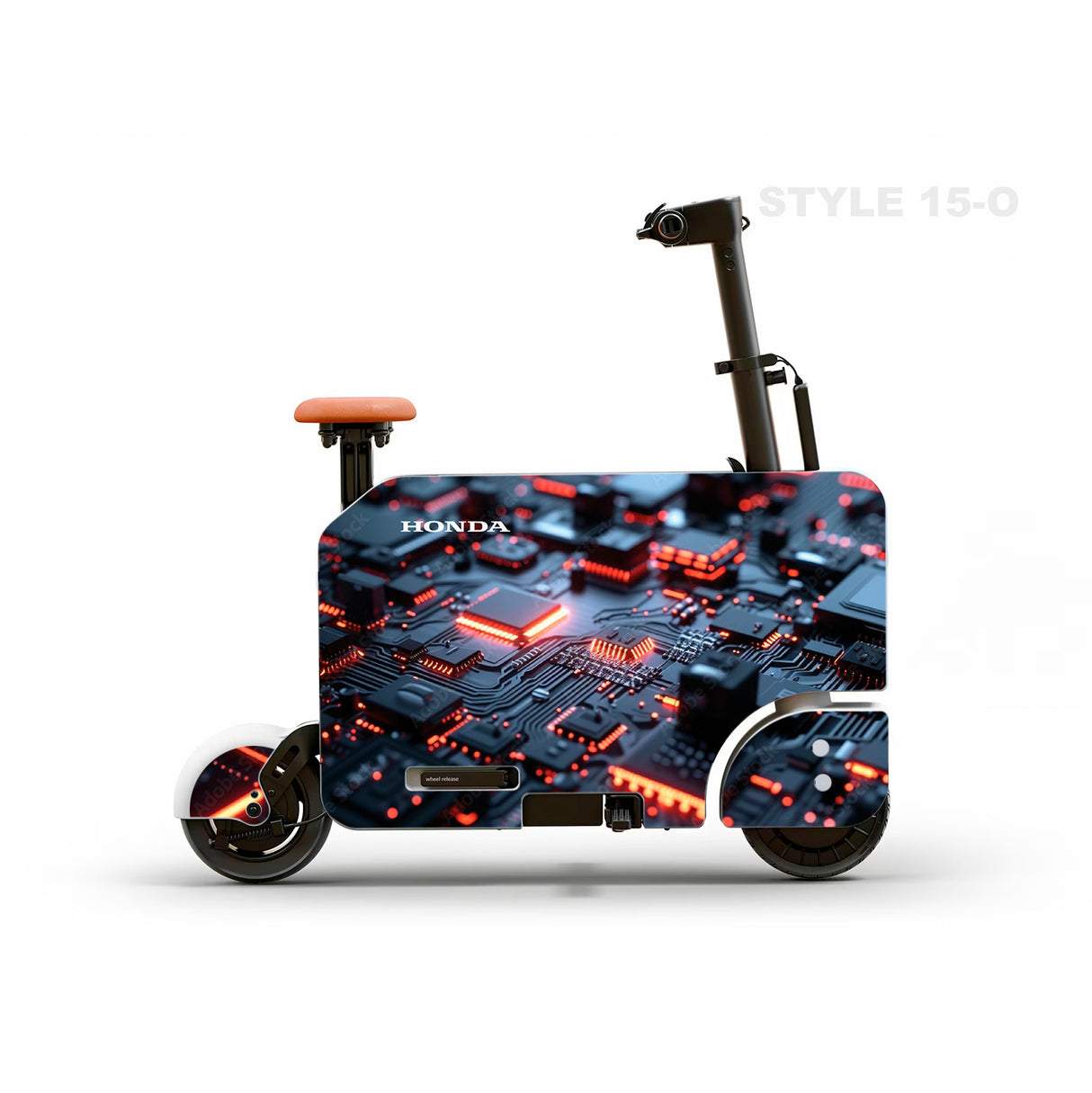 Honda Motocompacto Skin | Graphic Overlay | Style 15-0