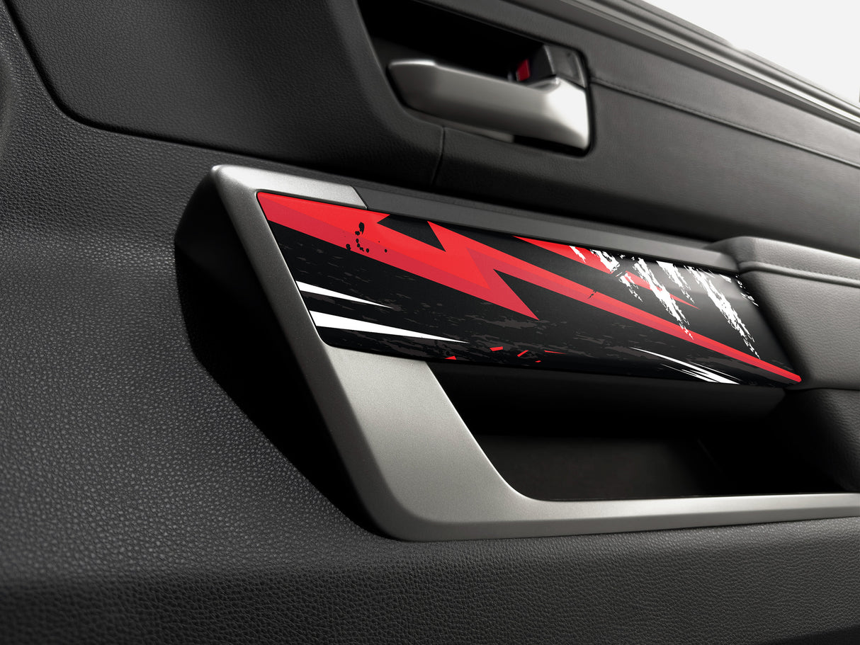 2022+ Toyota Tundra/Sequoia | Door Panel Overlays (4 Pieces ) | Many Styles/Colors Available