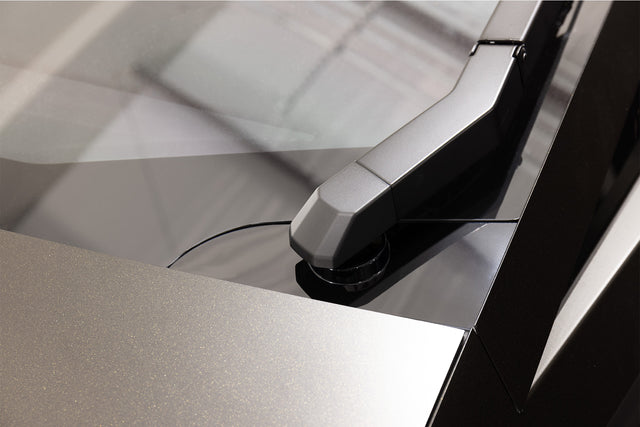 2024+ Tesla Cybertruck | 1 Piece | Gloss Black PPF| Wiper Arm Trim Overlay