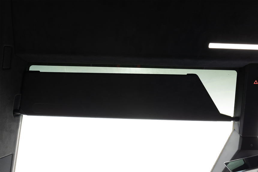 2024+ Tesla Cybertruck | 6 Piece | Blackout/Alternate Color Variants | Visor Overlay Kit