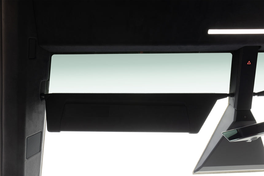 2024+ Tesla Cybertruck | 6 Piece | Blackout/Alternate Color Variants | Visor Overlay Kit