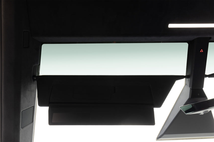 2024+ Tesla Cybertruck | 6 Piece | Blackout/Alternate Color Variants | Visor Overlay Kit