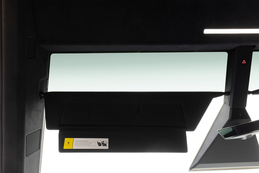 2024+ Tesla Cybertruck | 6 Piece | Blackout/Alternate Color Variants | Visor Overlay Kit