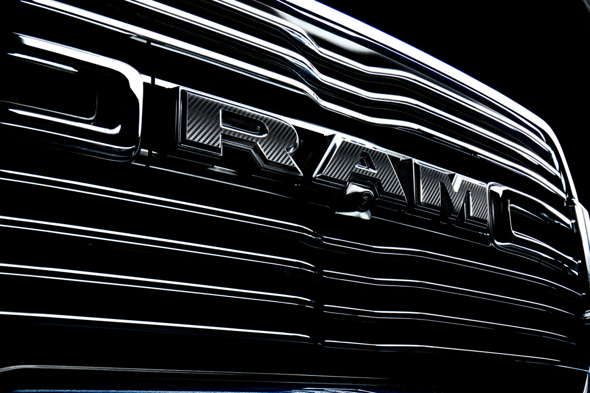 2019-2020 Dodge Ram | Grill Emblem Overlays (Pair) | Many Styles/Colors Available