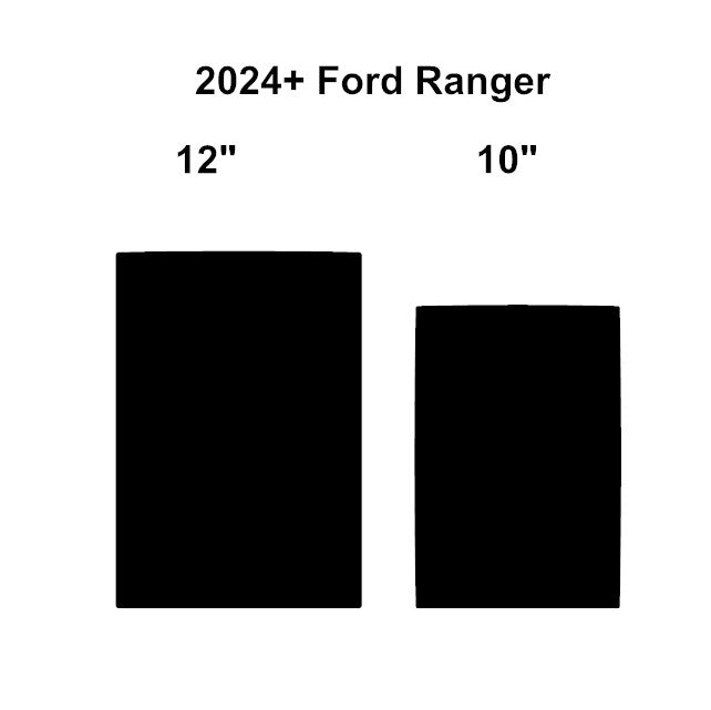 2024+ Ford Ranger Truck | 12.4" & 10.1" | Matte/Anti-Glare | Screen Protector Kit