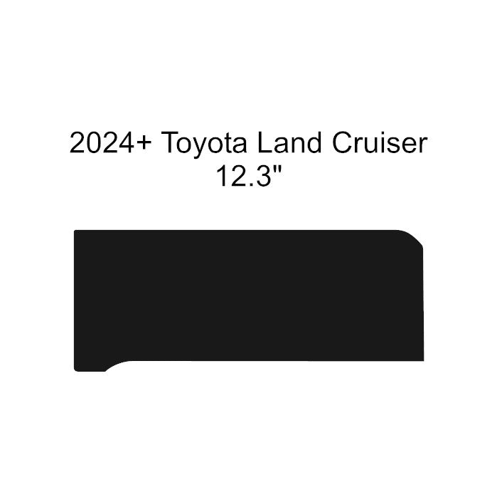 2024+ Toyota Land Cruiser | 12.3" Main Infotainment | Matte/Anti-Glare | Screen Protector Kit