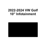 2022-2024 VW Golf  | 10" Main Infotainment Available | Matte/Anti-Glare | Screen Protector Kit