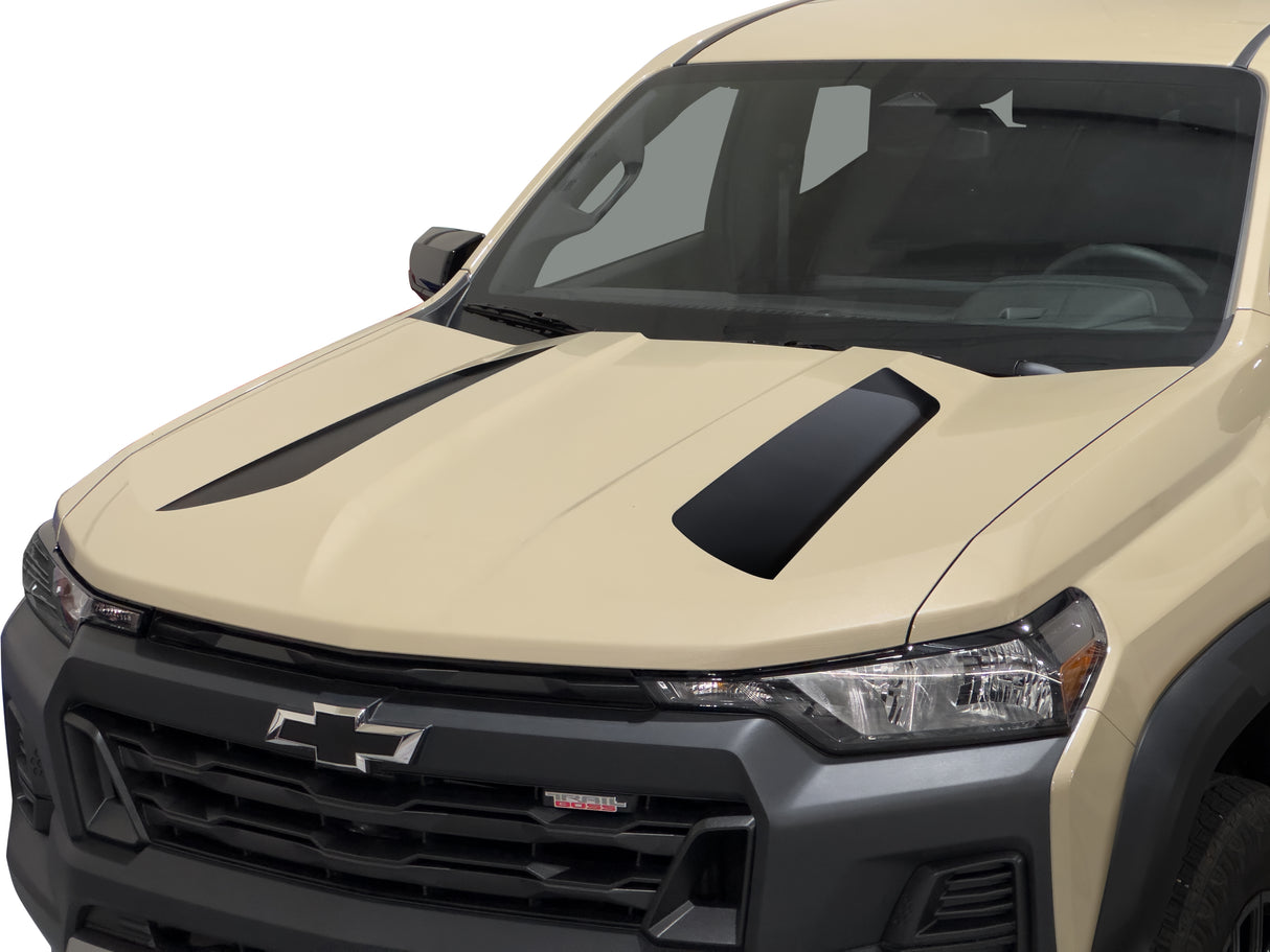 2023+ Chevrolet Colorado | Hood Recess Decals | Many Styles/Colors Available