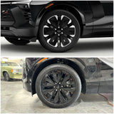 2024 Blazer EV RS | 21" Wheel Overlay | 4 Wheel kit | Blackout Kit