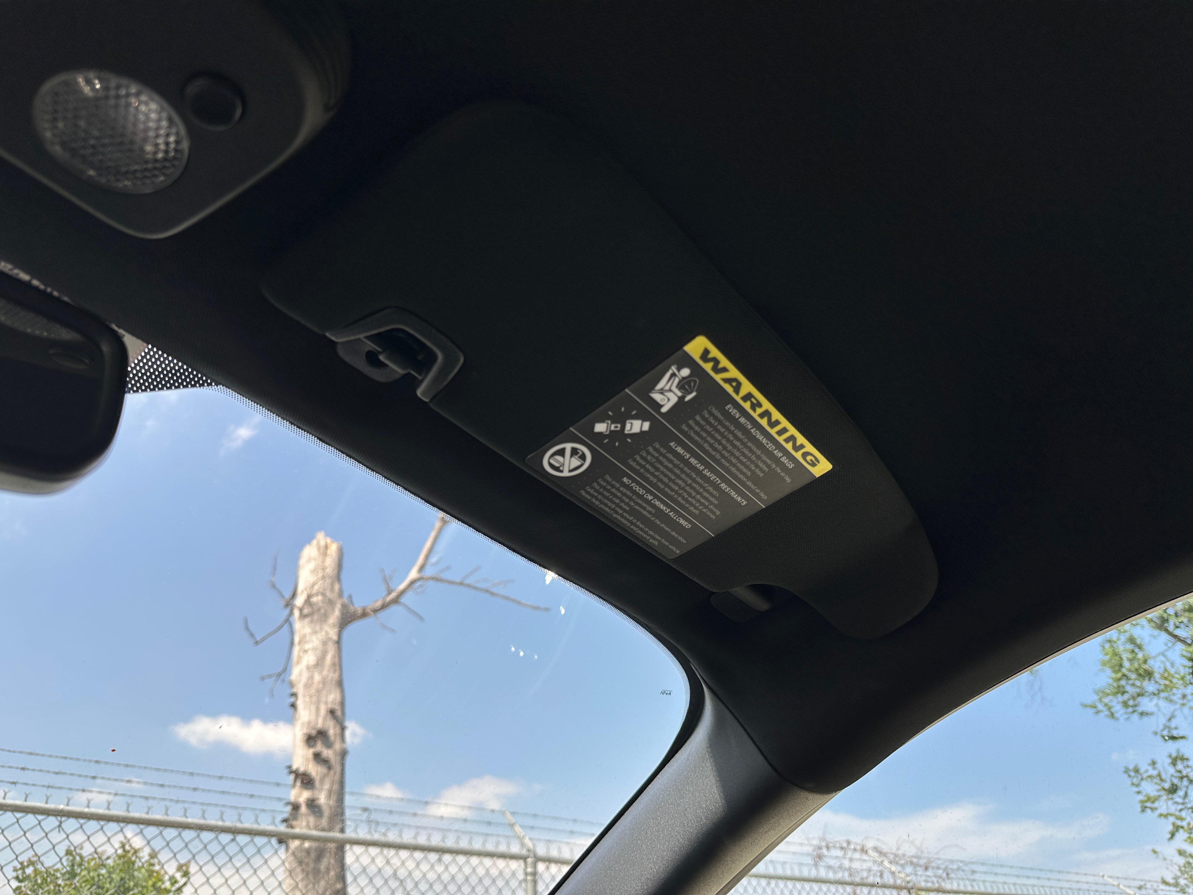 Ford Truck and SUV Ecoboost | 3 Piece | Visor Warning Overlay