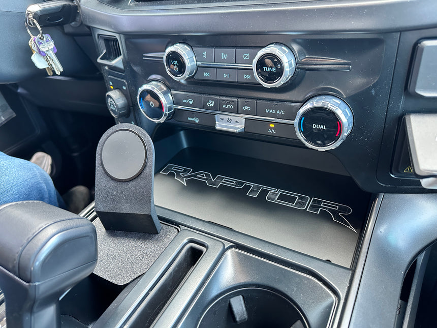 2021+ F-150 Center Console Cubby Tray (Many Designs Available)