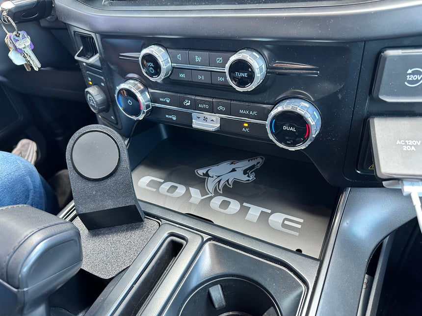 2021+ F-150 Center Console Cubby Tray (Many Designs Available)