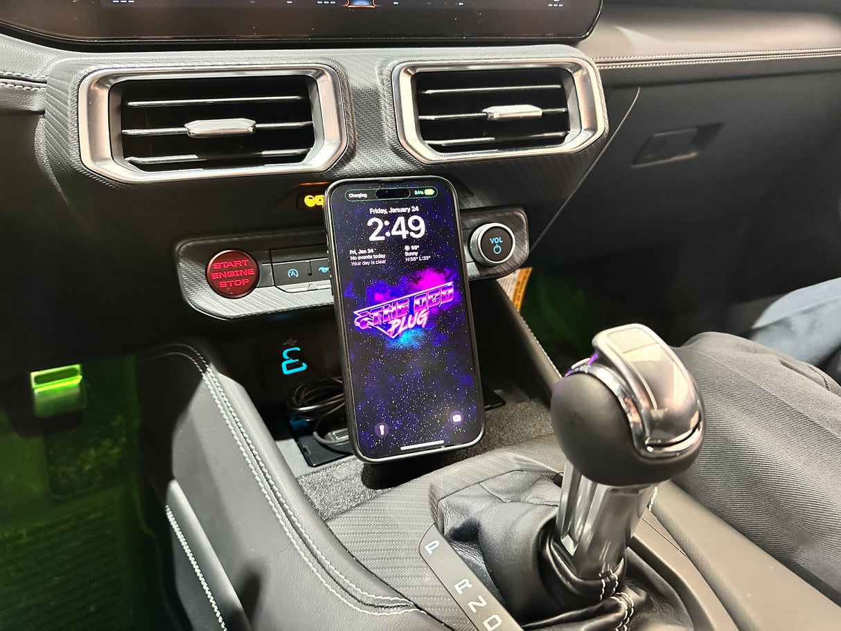 2024+ S650 Mustang Mag Safe Wireless Charging Mount (Charger INCLUDED)