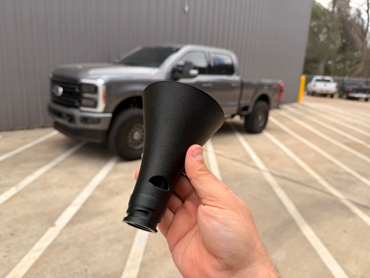 17-26 Super Duty vented & threaded oil fill funnel
