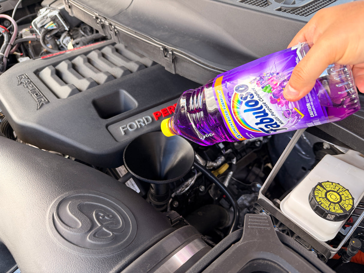 15-26 F-150 Ecoboost vented & threaded oil fill funnel