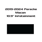 2019-2025 Porsche Macan | 10.9" Main Infotainment | Matte/Anti-Glare | Screen Protector Kit