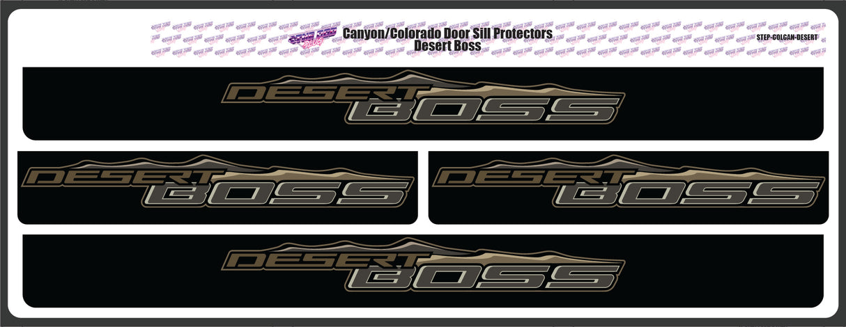 2023-24 Canyon/Colorado Door Sill Protectors (Multiple Trims)