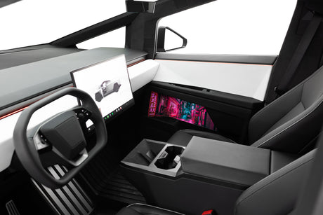 2024+ Tesla Cybertruck |  Lower Door Panel (4 Piece) | Graphic Overlay  | Many Styles/Colors Available