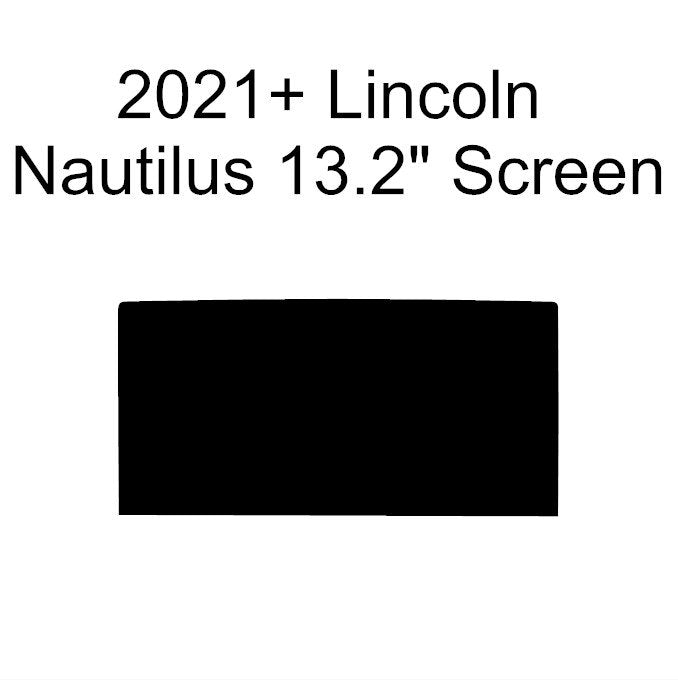 2021-2023 Lincoln Nautilus | 13.2" Main Infotainment | Matte/Anti-Glare | Screen Protector Kit